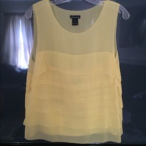Moda International Sleeveless Blouse, Sz. L